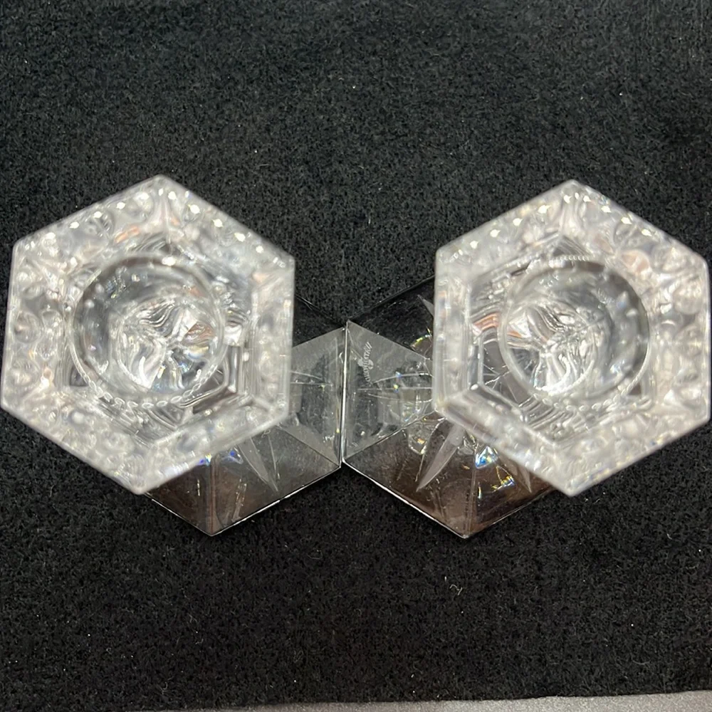 Waterford Crystal Candlestick Holders Set of 2